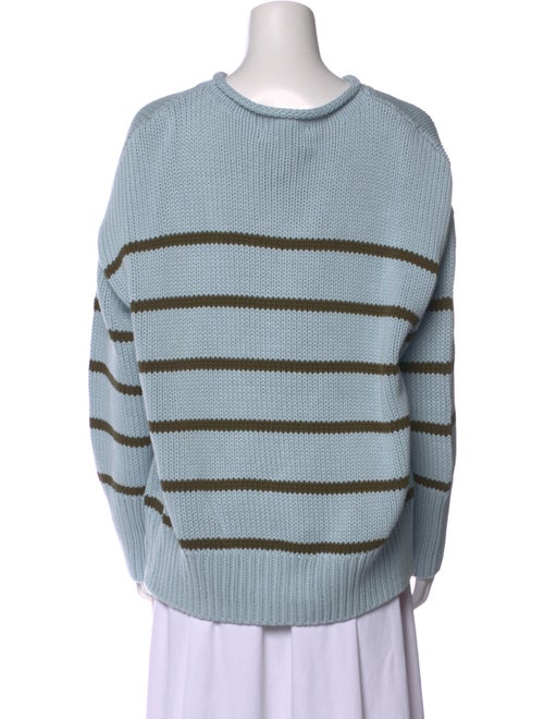 La Ligne Striped Crew Neck Sweatshirt