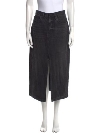 La Ligne Midi Length Skirt