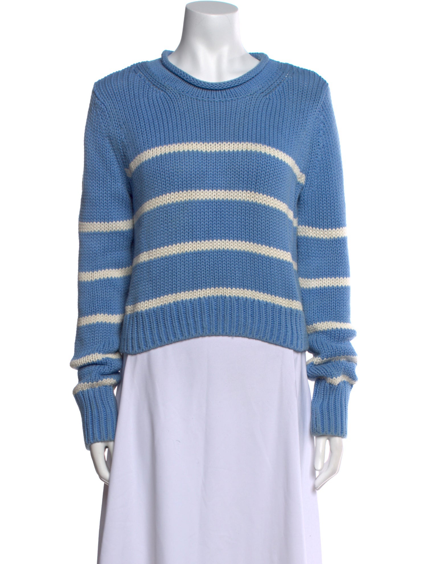 La Ligne Striped Crew Neck Sweater
