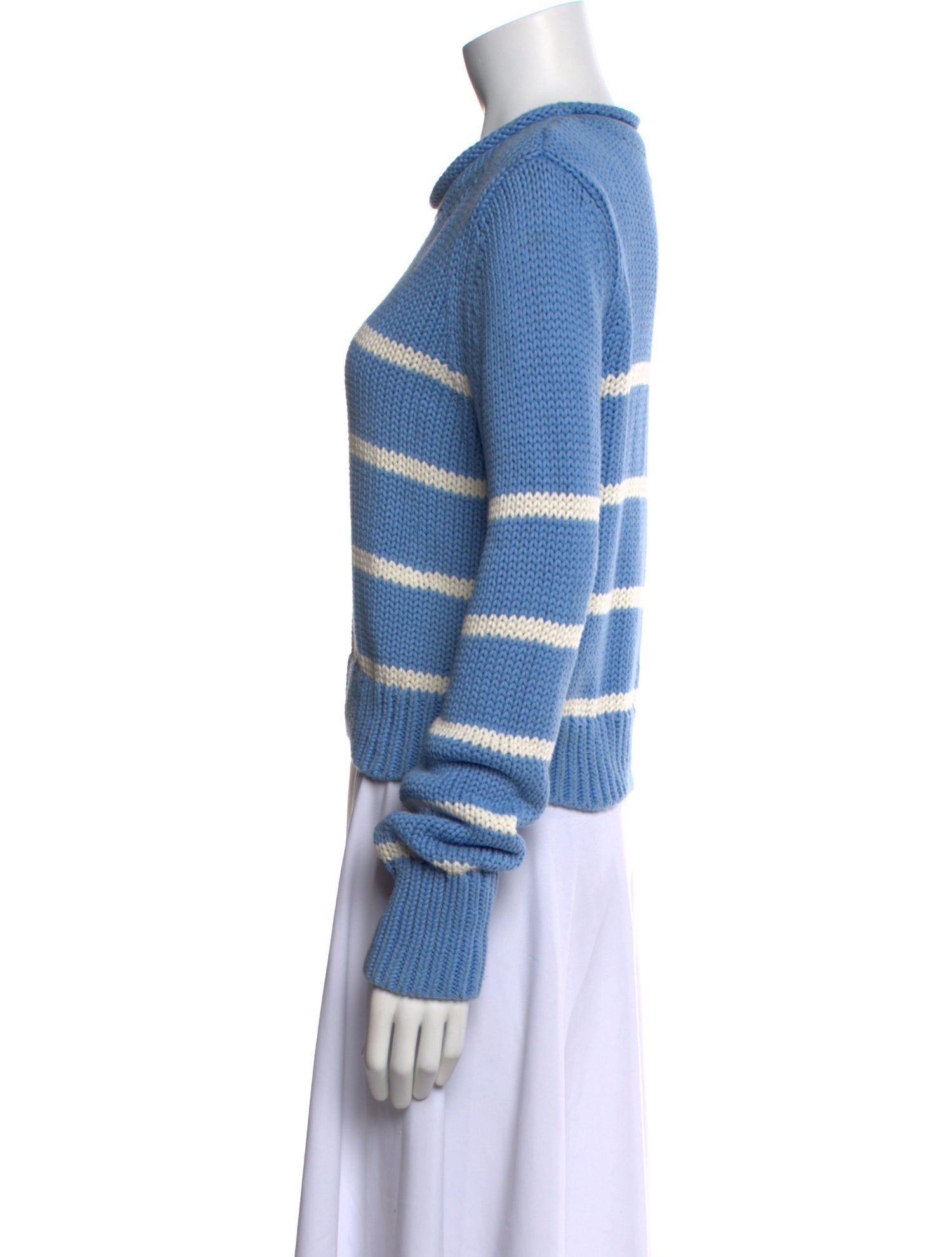 La Ligne Striped Crew Neck Sweater
