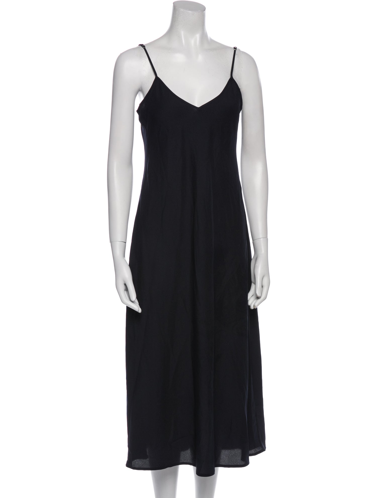 La Ligne V-Neck Long Dress