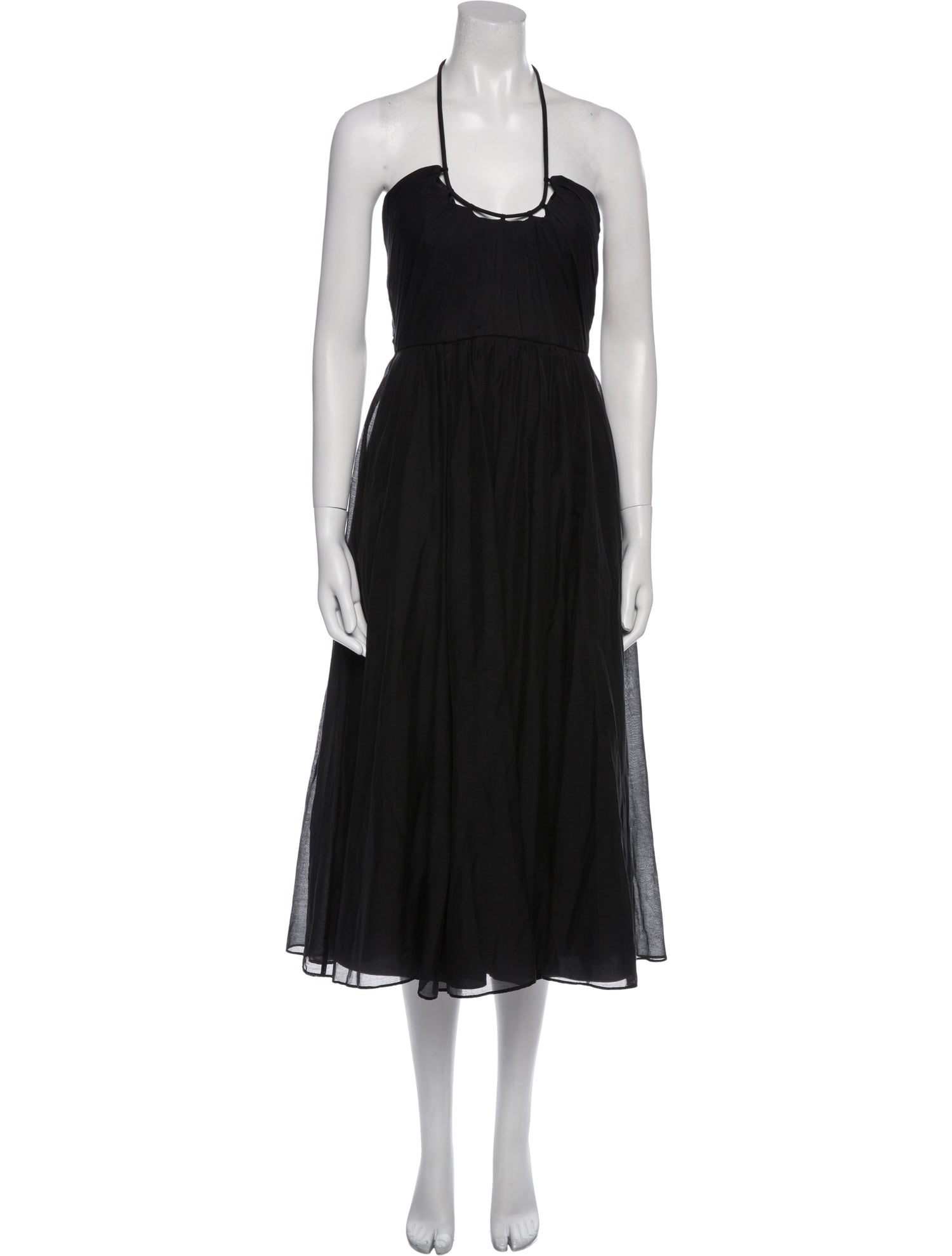 La Ligne Halterneck Knee-Length Dress