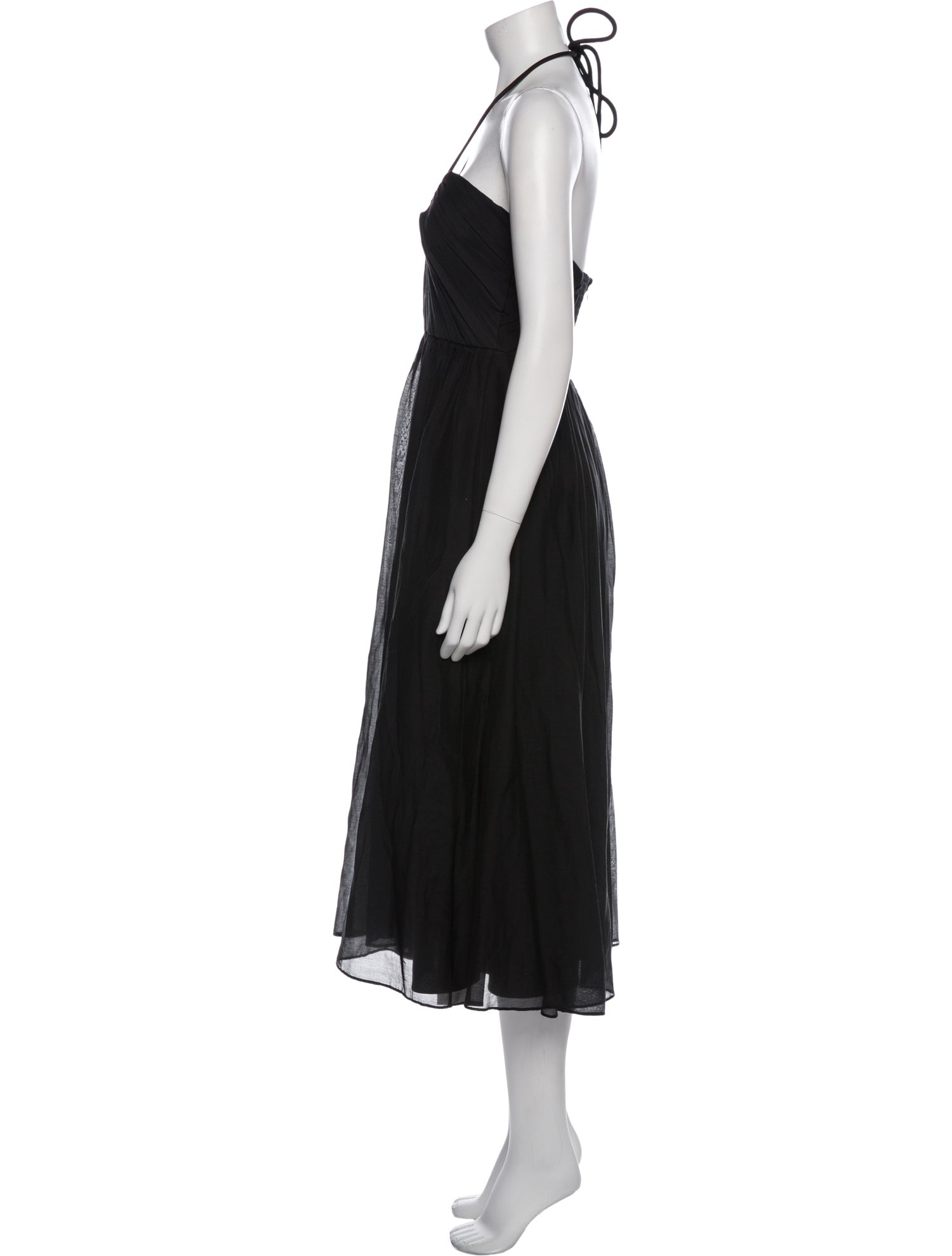 La Ligne Halterneck Knee-Length Dress