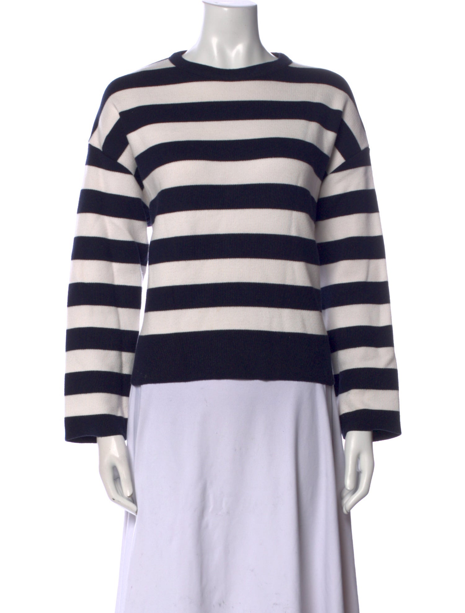 La Ligne Striped Crew Neck Sweater