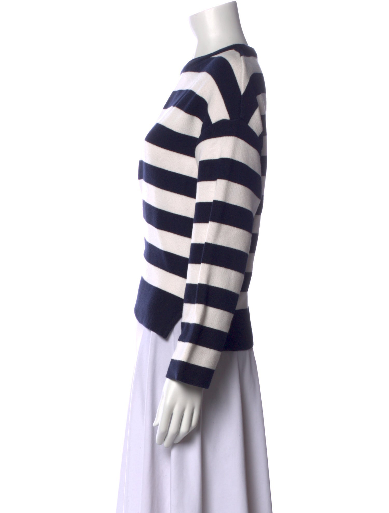La Ligne Striped Crew Neck Sweater