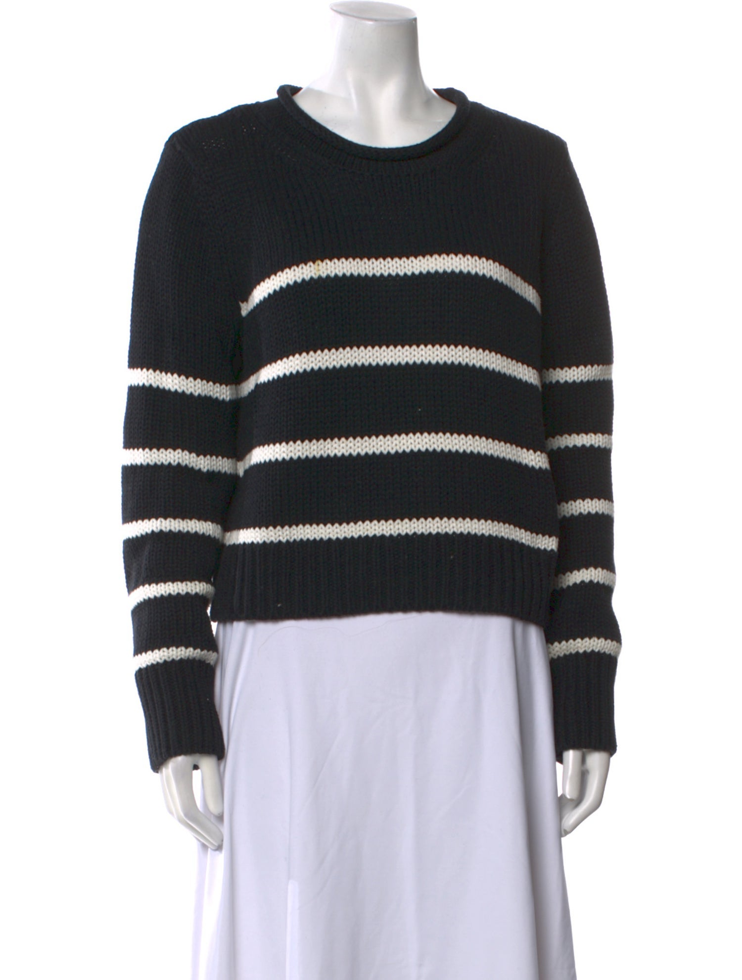 La Ligne Striped Crew Neck Sweater