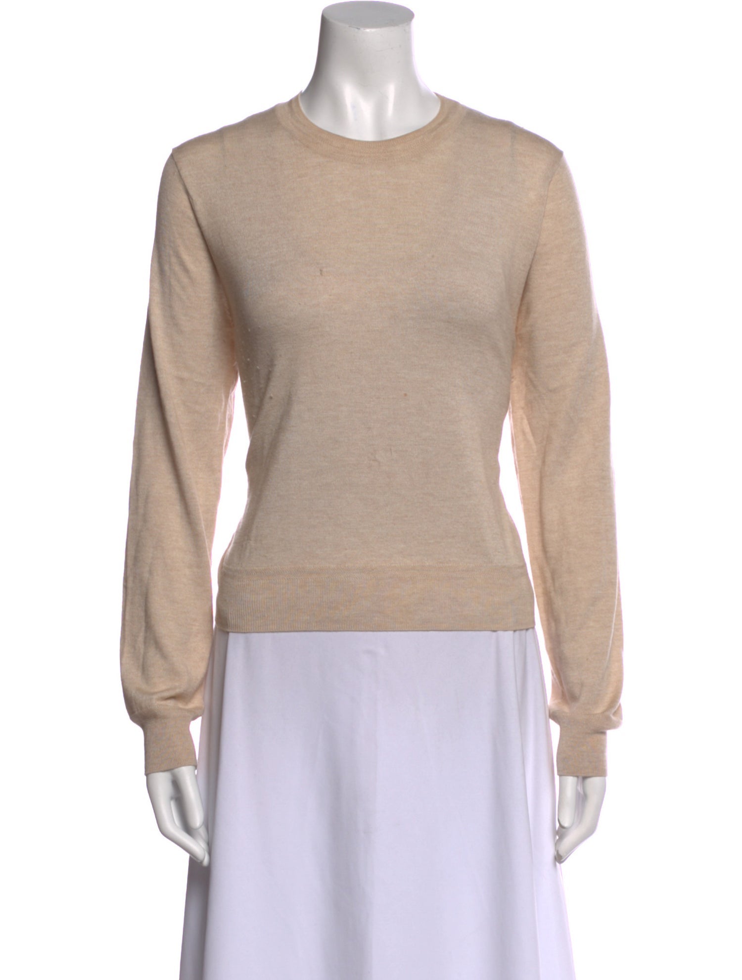 La Ligne Silk Crew Neck Sweater