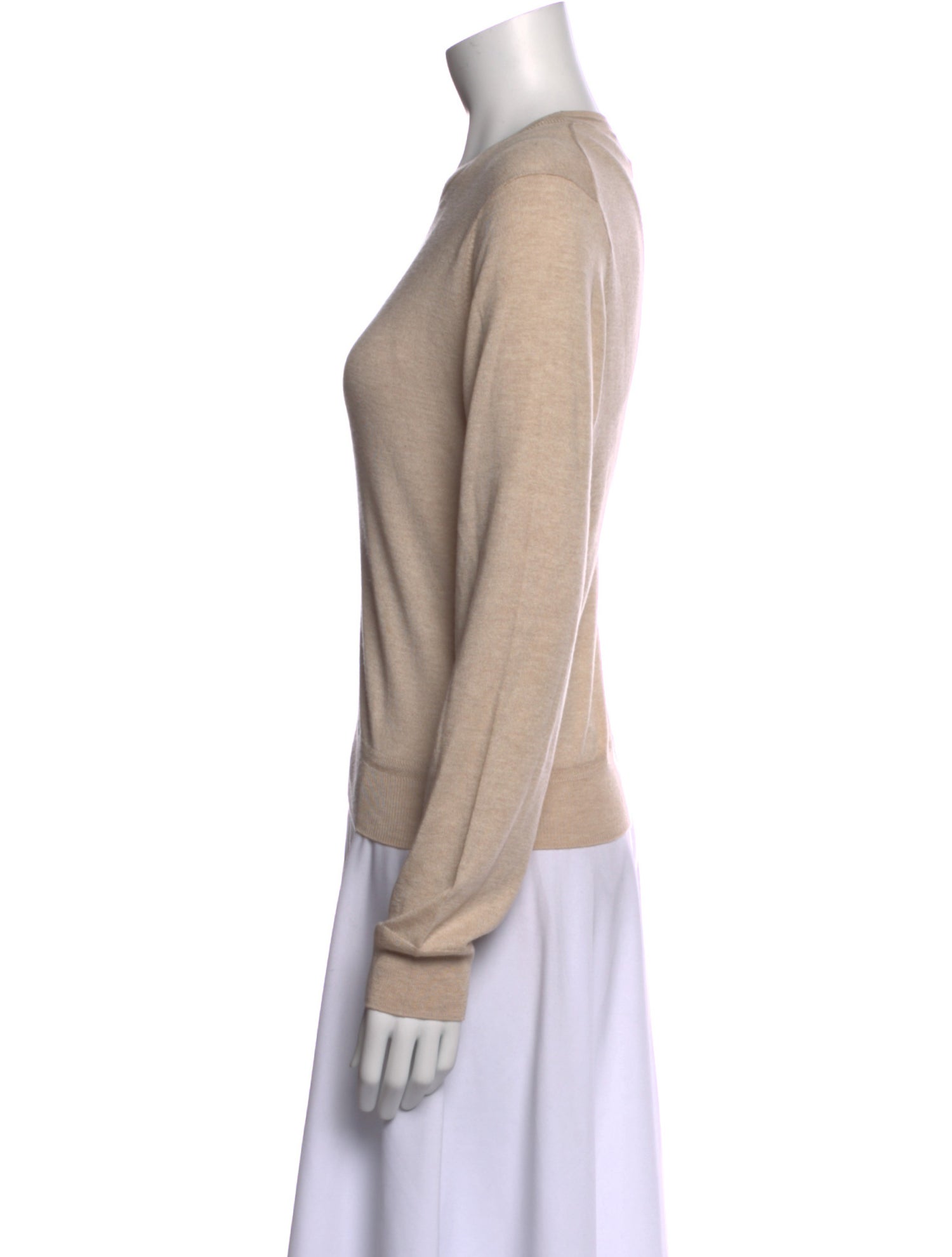 La Ligne Silk Crew Neck Sweater