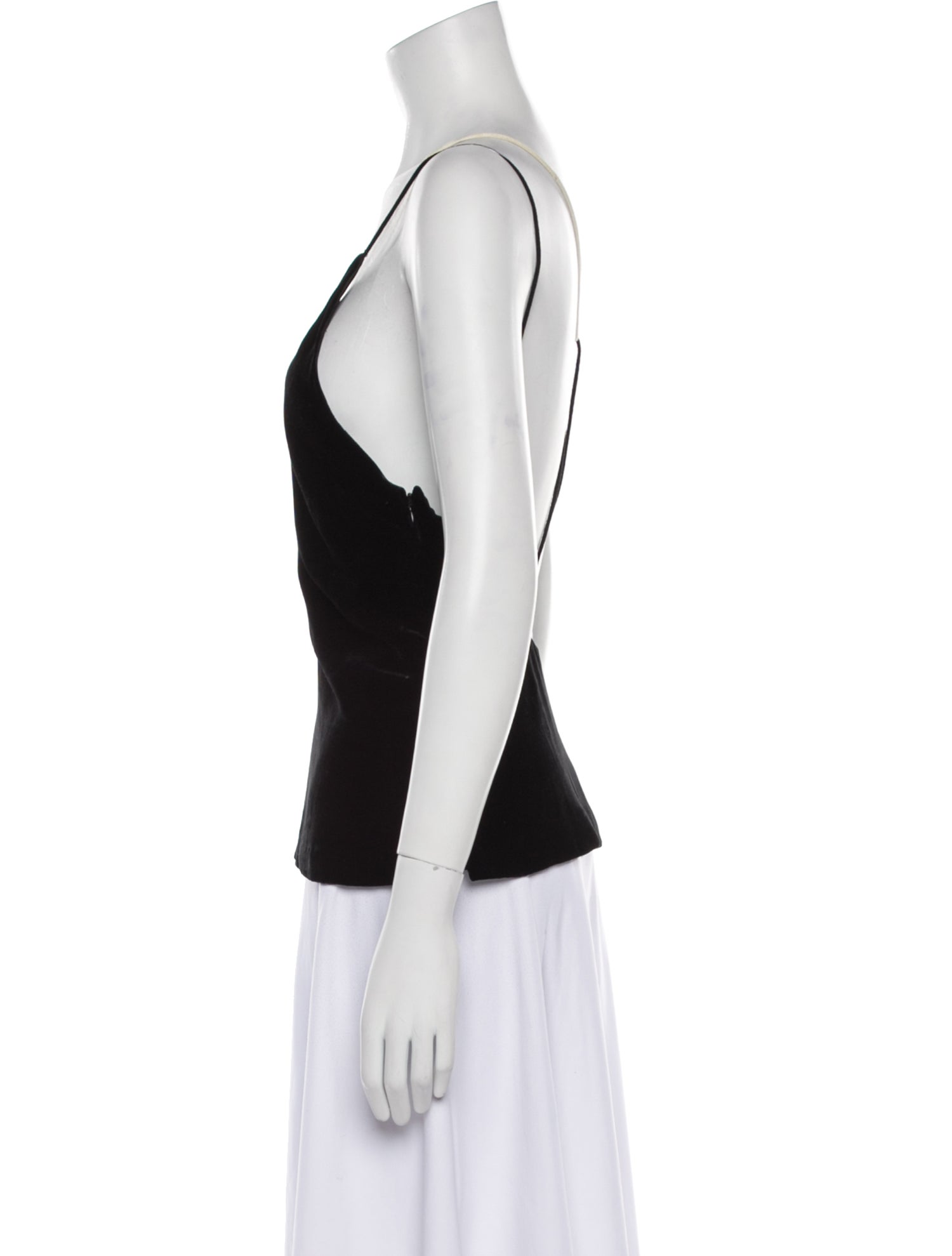 La Ligne V-Neck Sleeveless Top