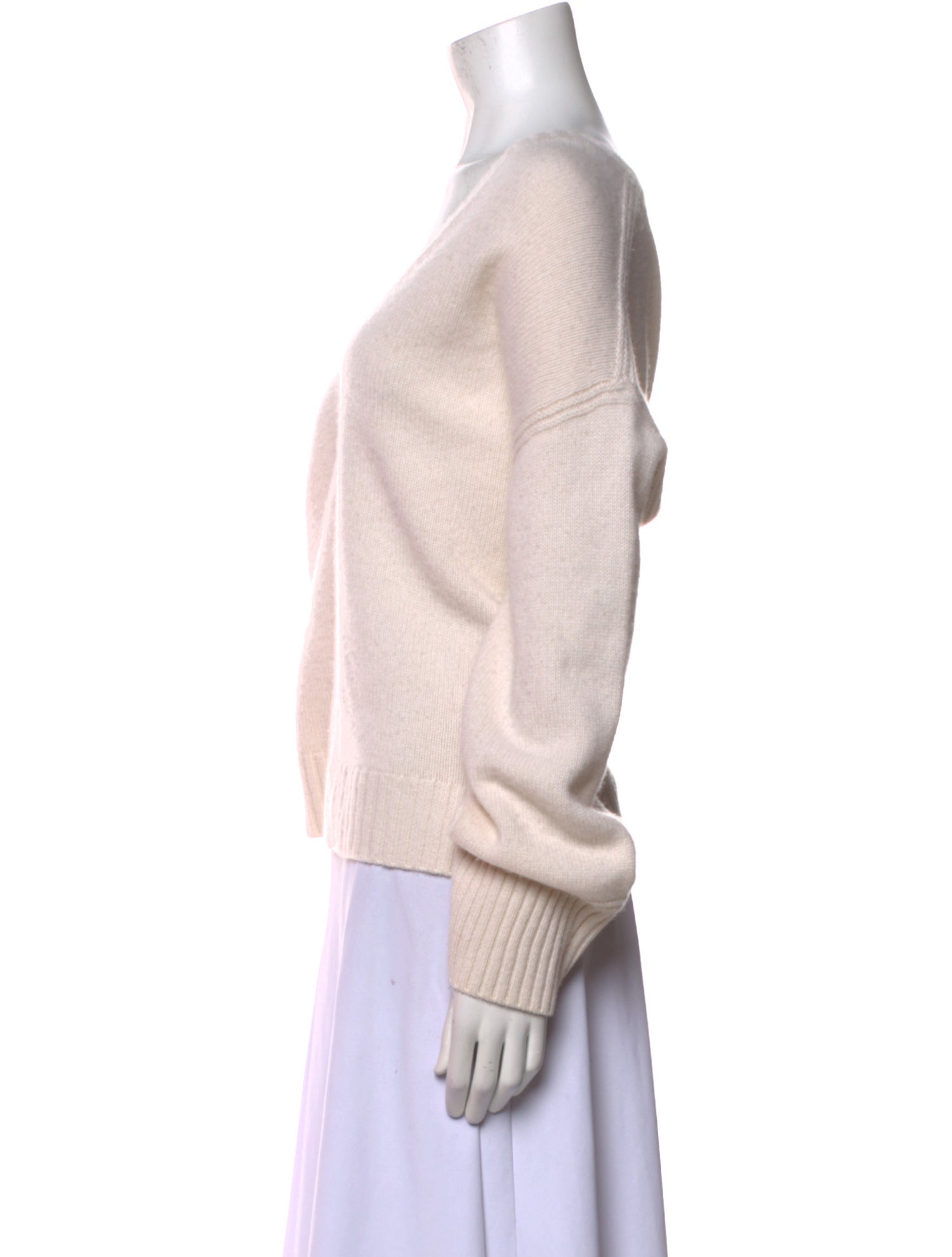 La Ligne Cashmere V-Neck Sweater
