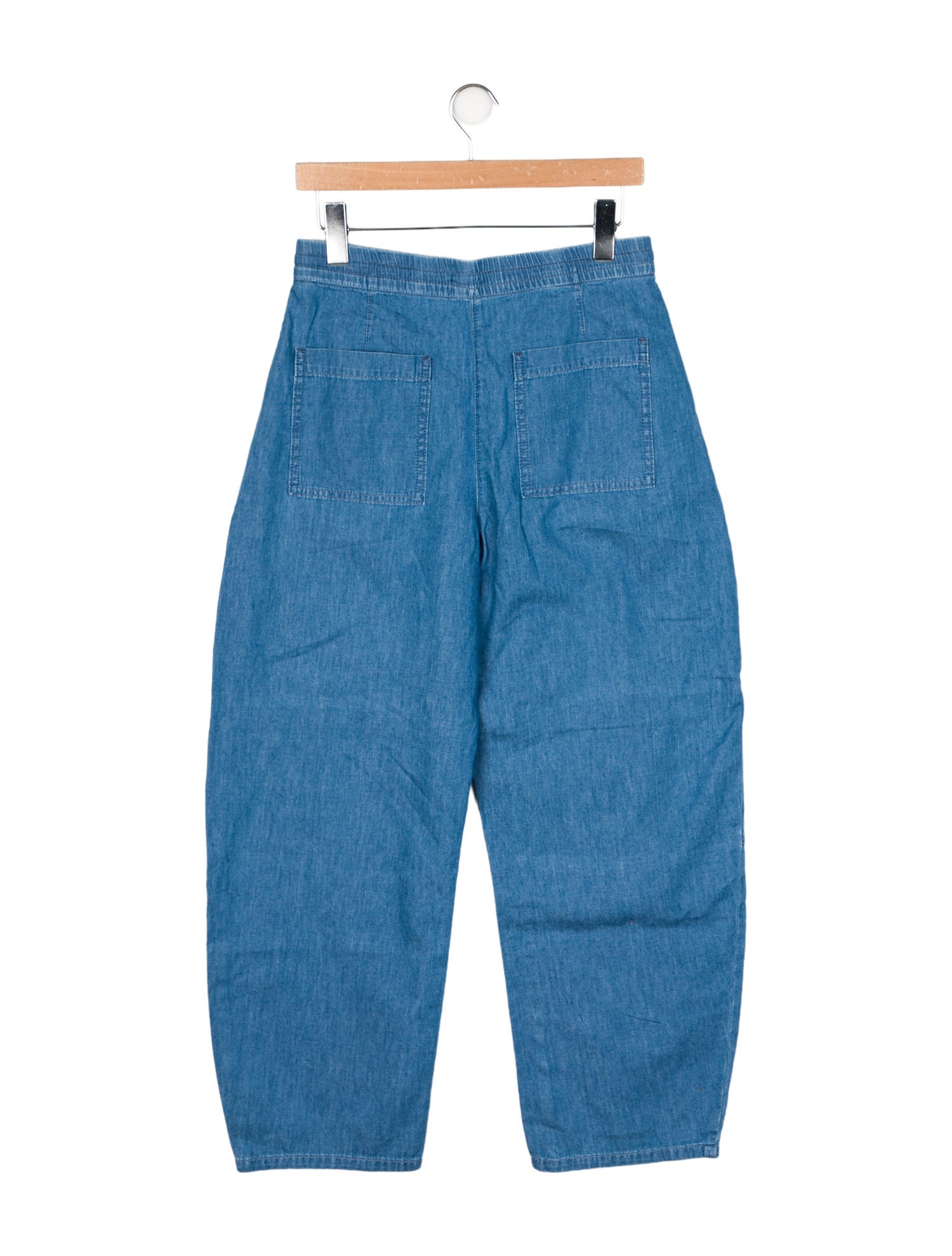 La Ligne High-Rise Straight Leg Jeans