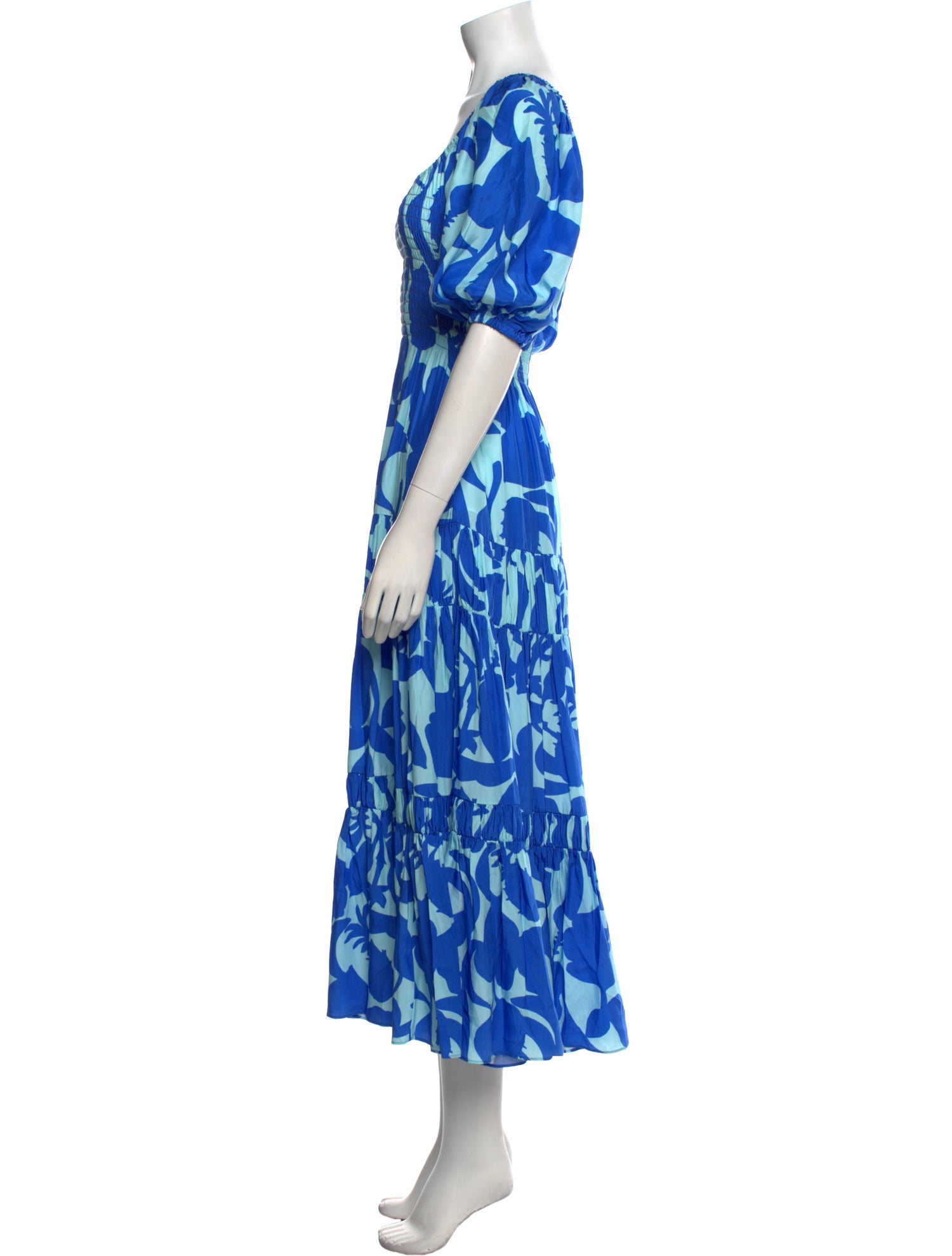 La Ligne Silk Midi Length Dress