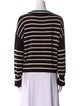 La Ligne Striped Crew Neck Sweater