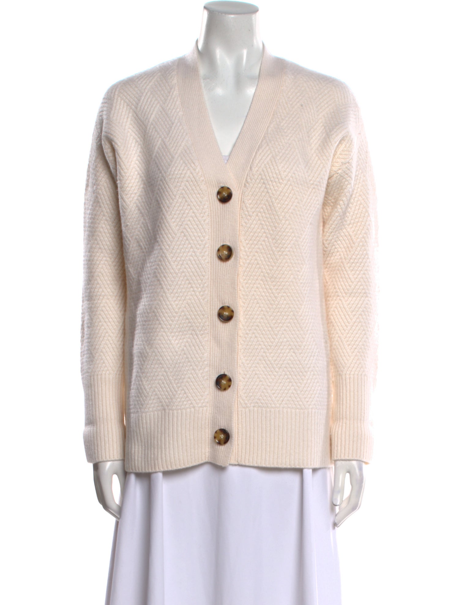 La Ligne Cashmere V-Neck Sweater