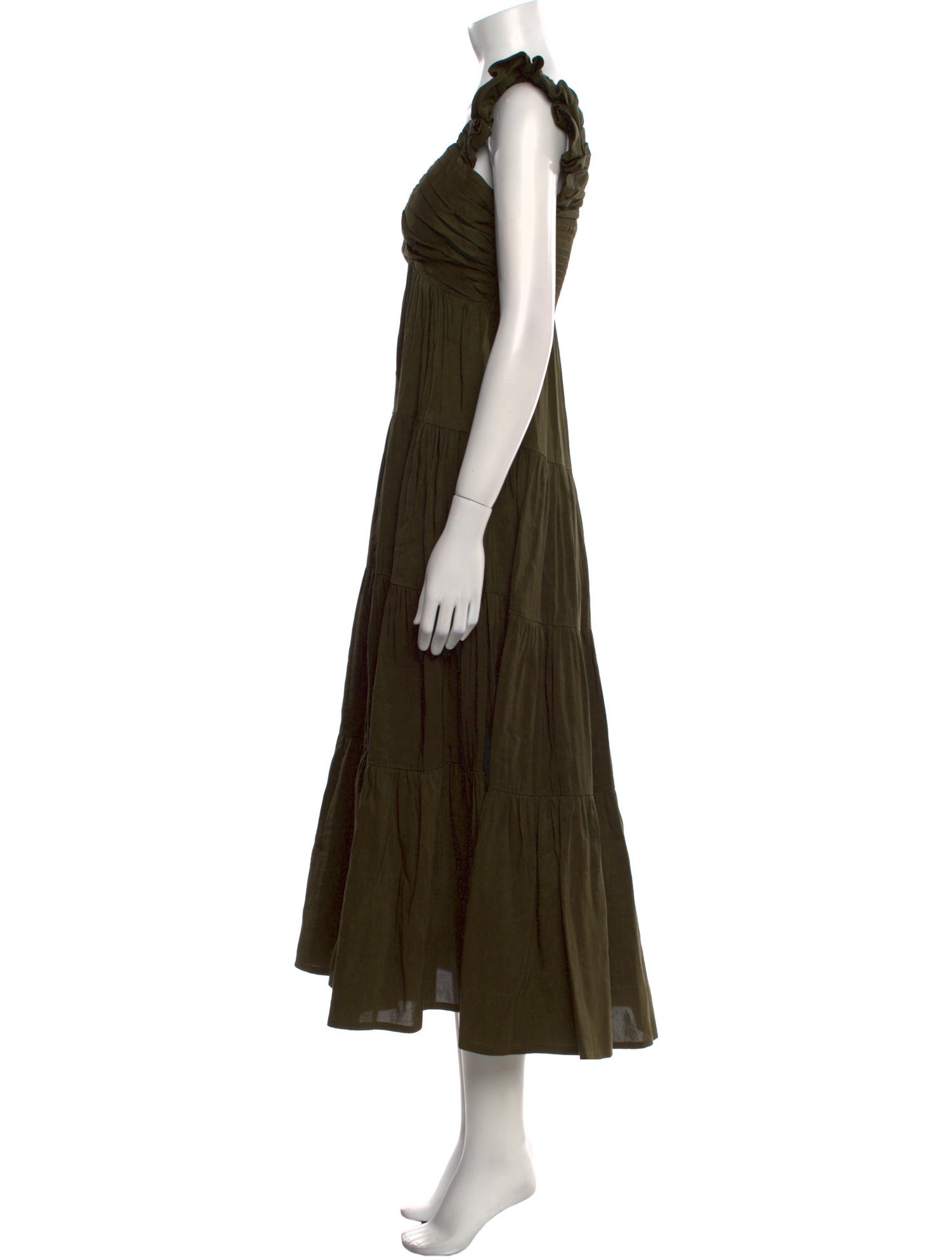 La Ligne Linen Long Dress