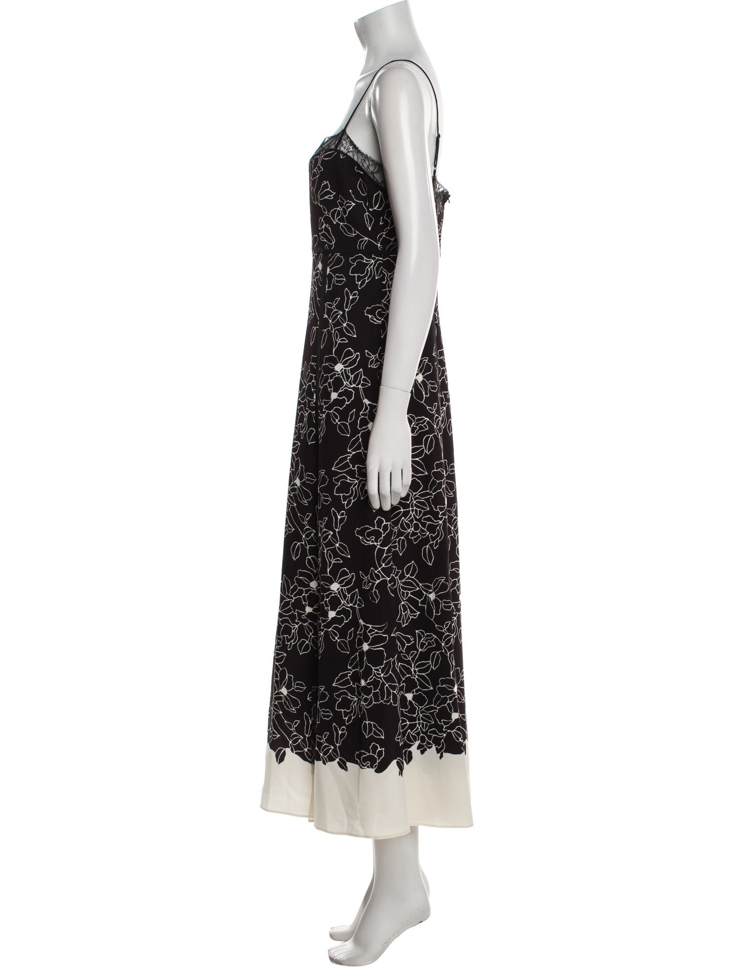 La Ligne Floral Print Long Dress w/ Tags