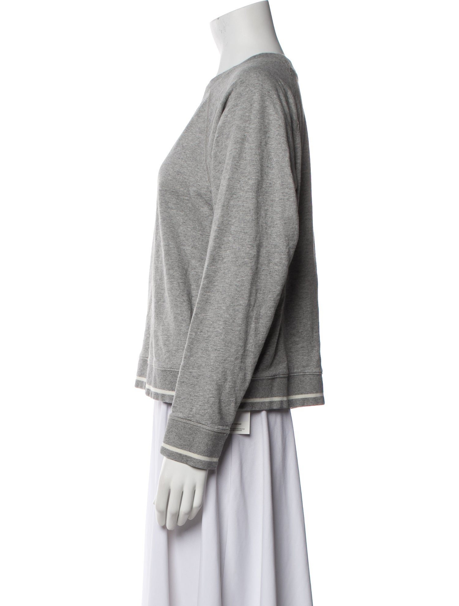 La Ligne Crew Neck Long Sleeve Sweatshirt