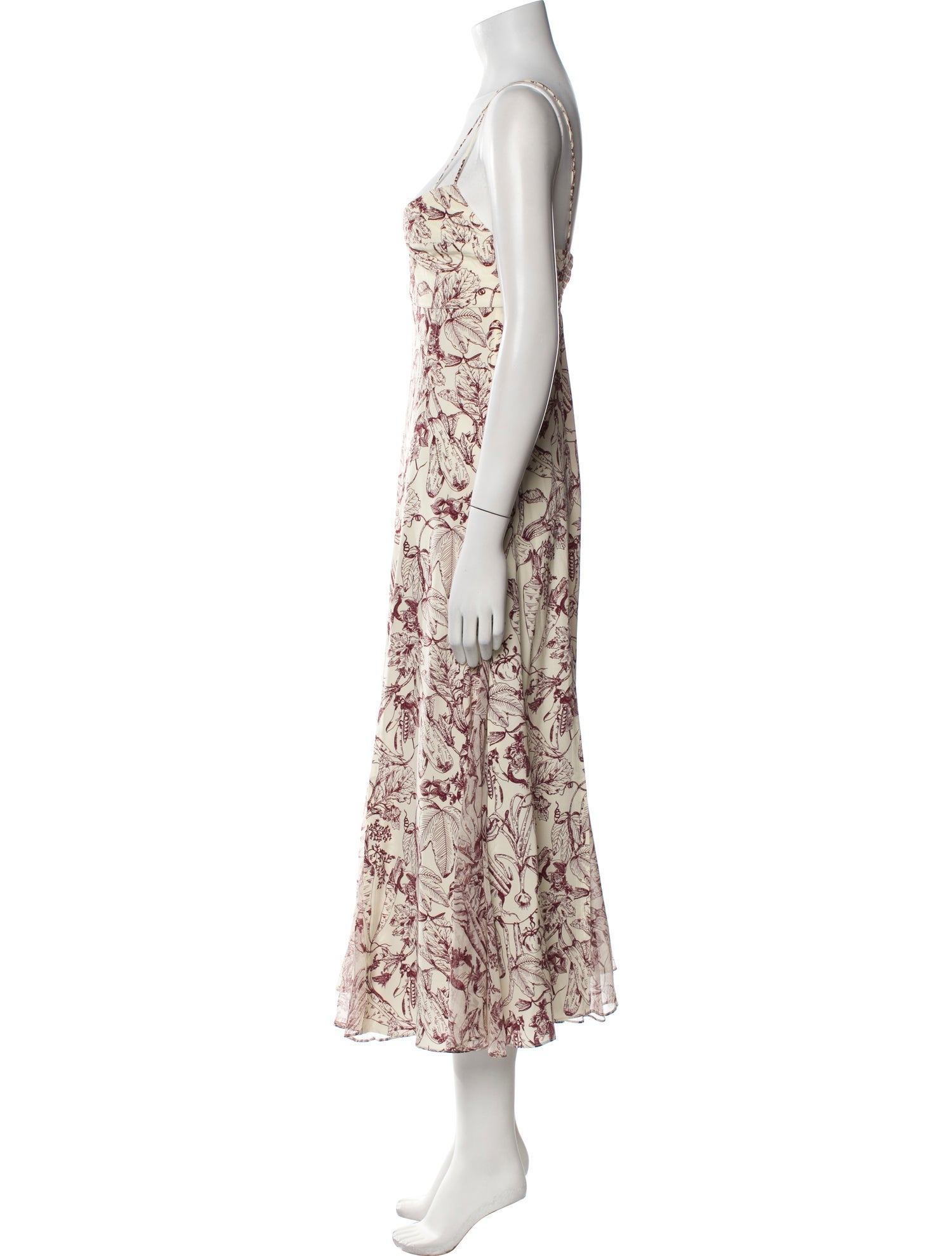 La Ligne Silk Long Dress