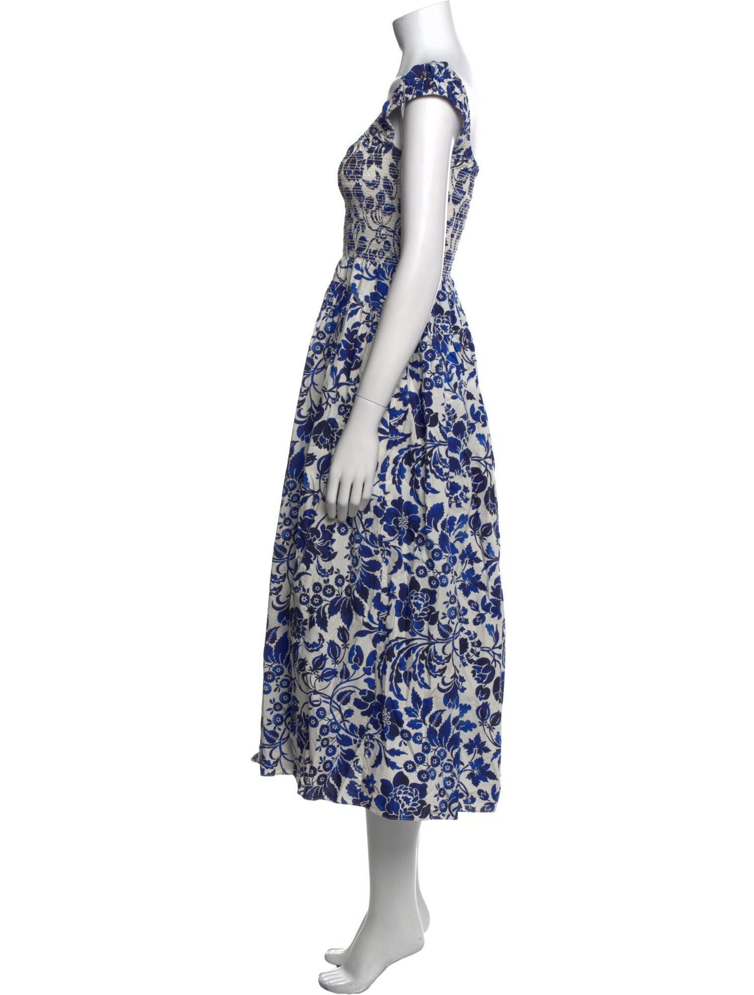 La Ligne Floral Print Long Dress