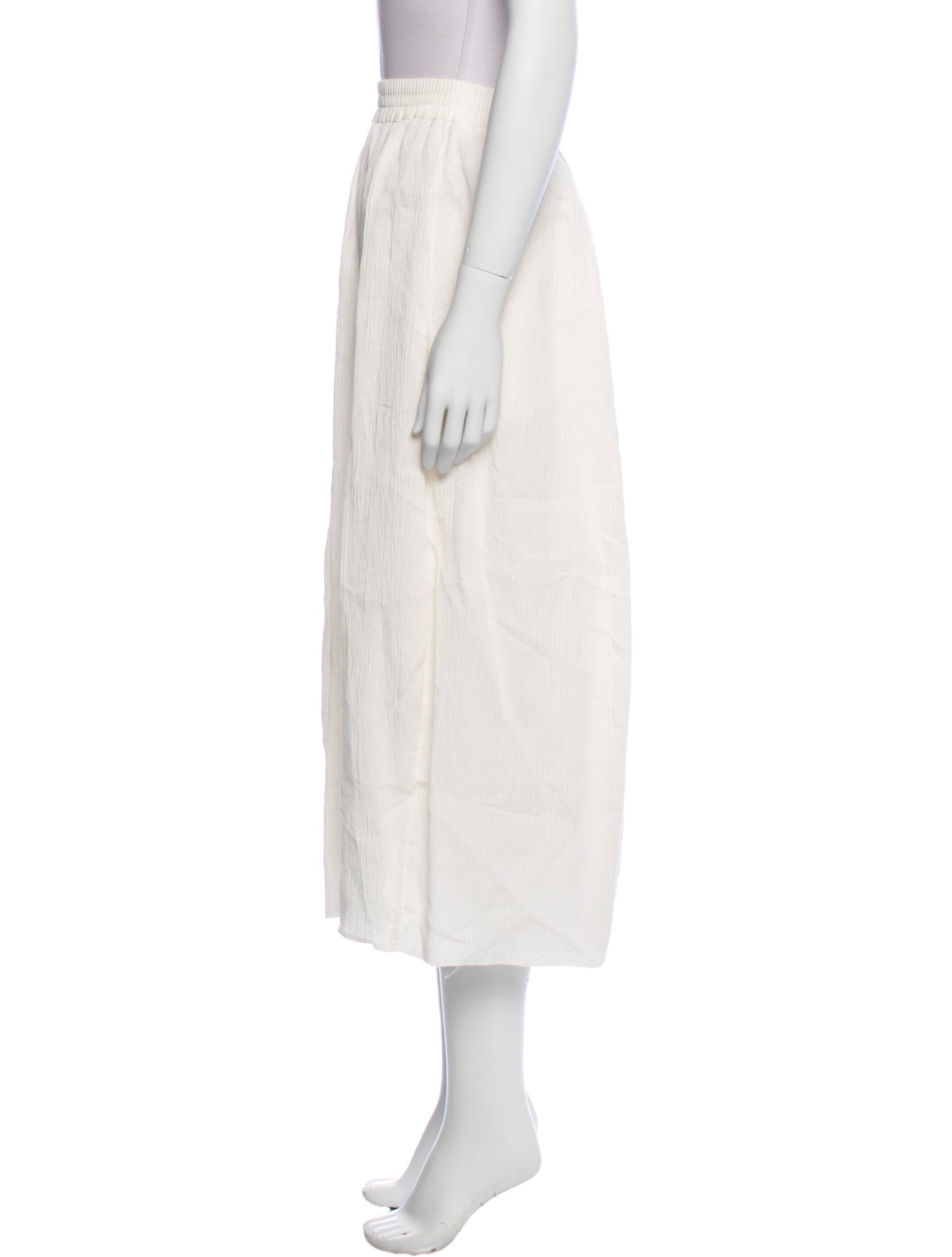 La Ligne Midi Length Skirt