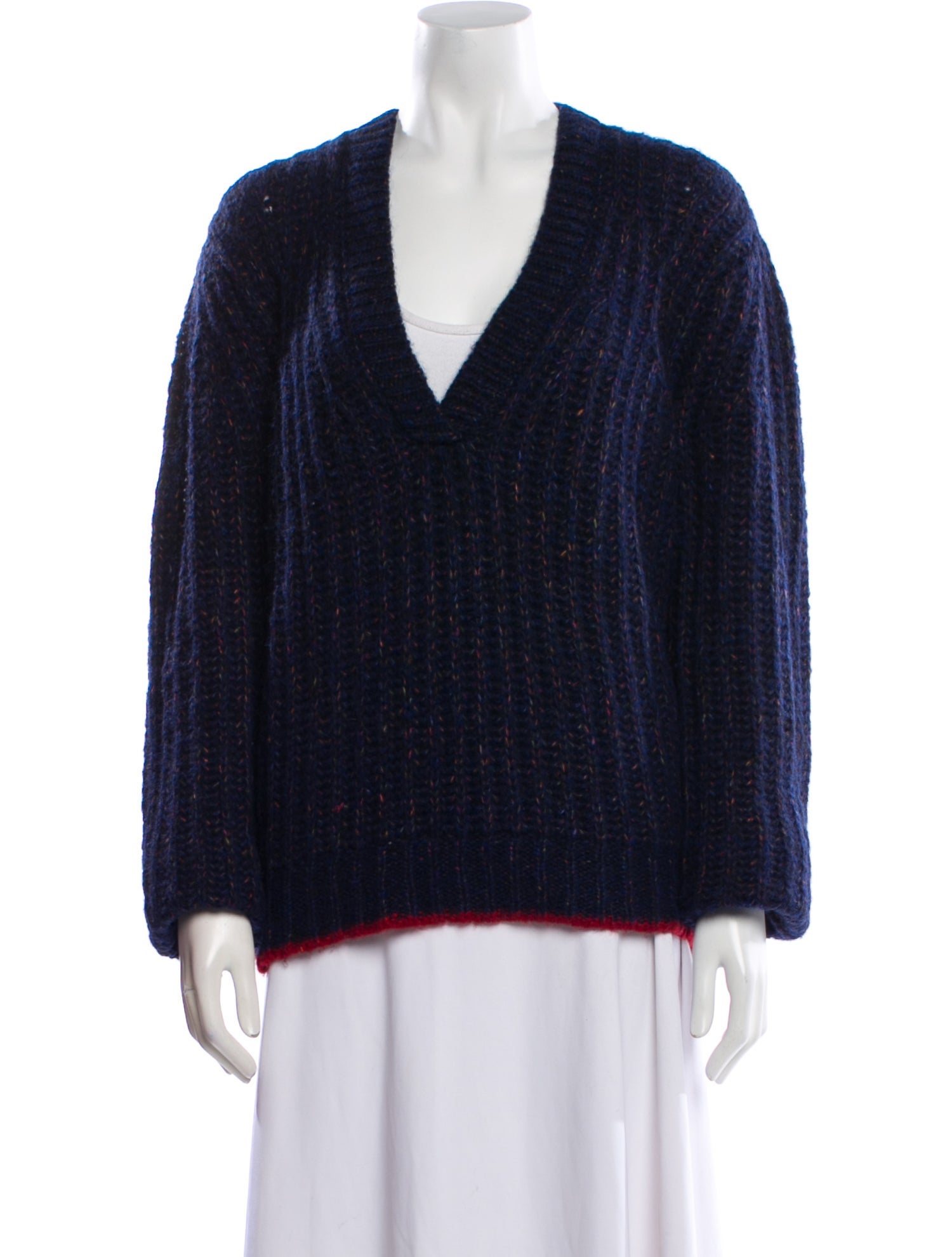 La Ligne V-Neck Sweater