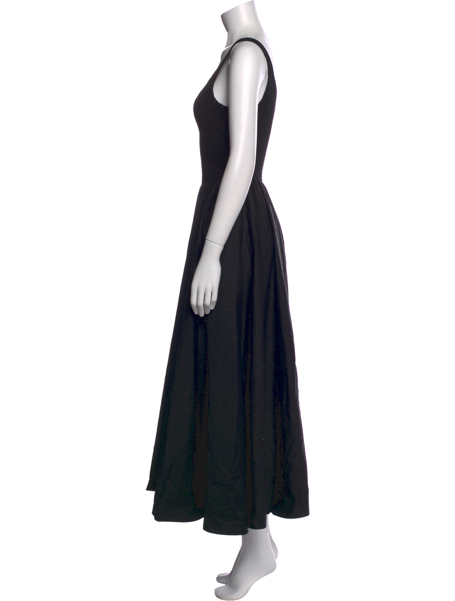 La Ligne V-Neck Long Dress