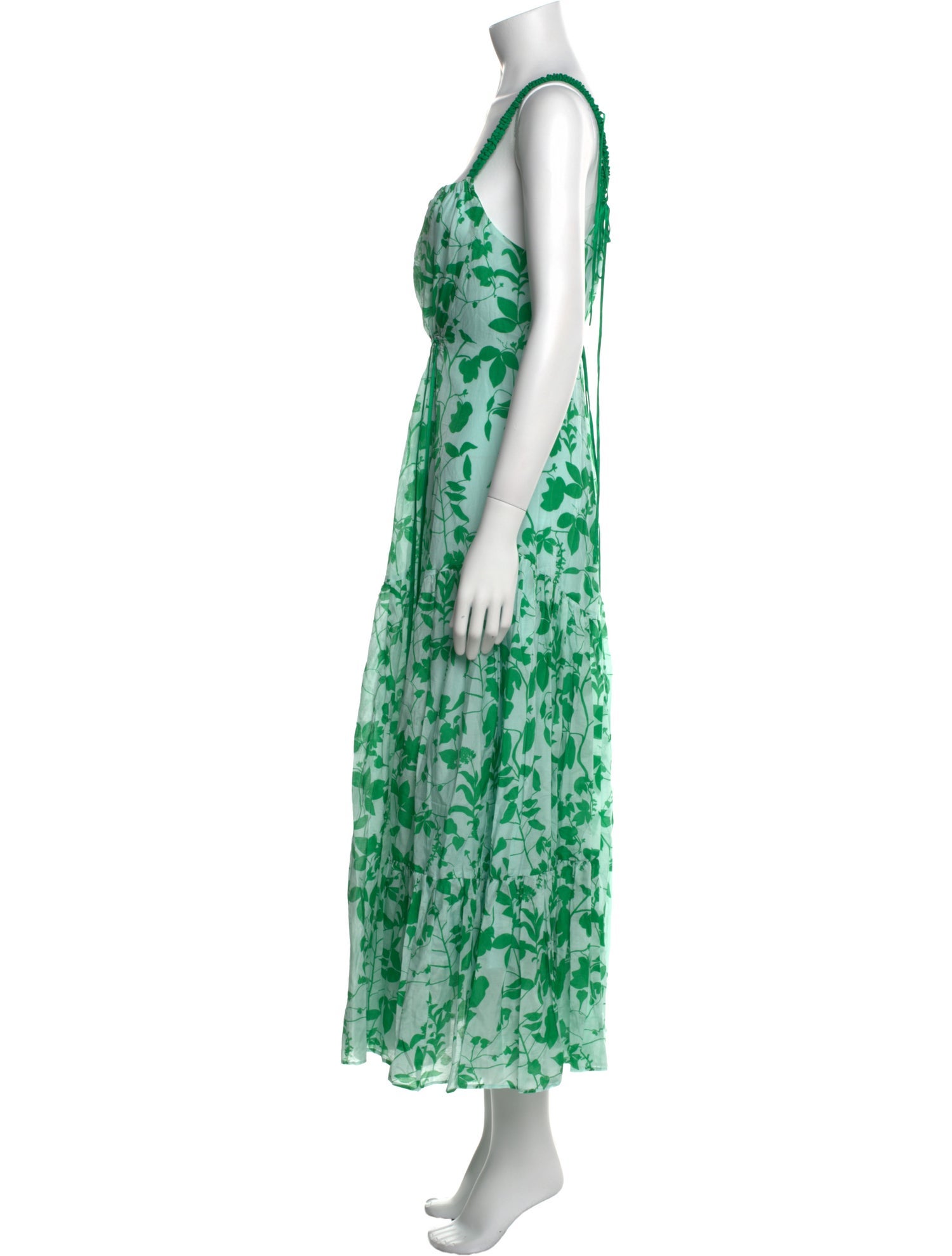 La Ligne Floral Print Long Dress