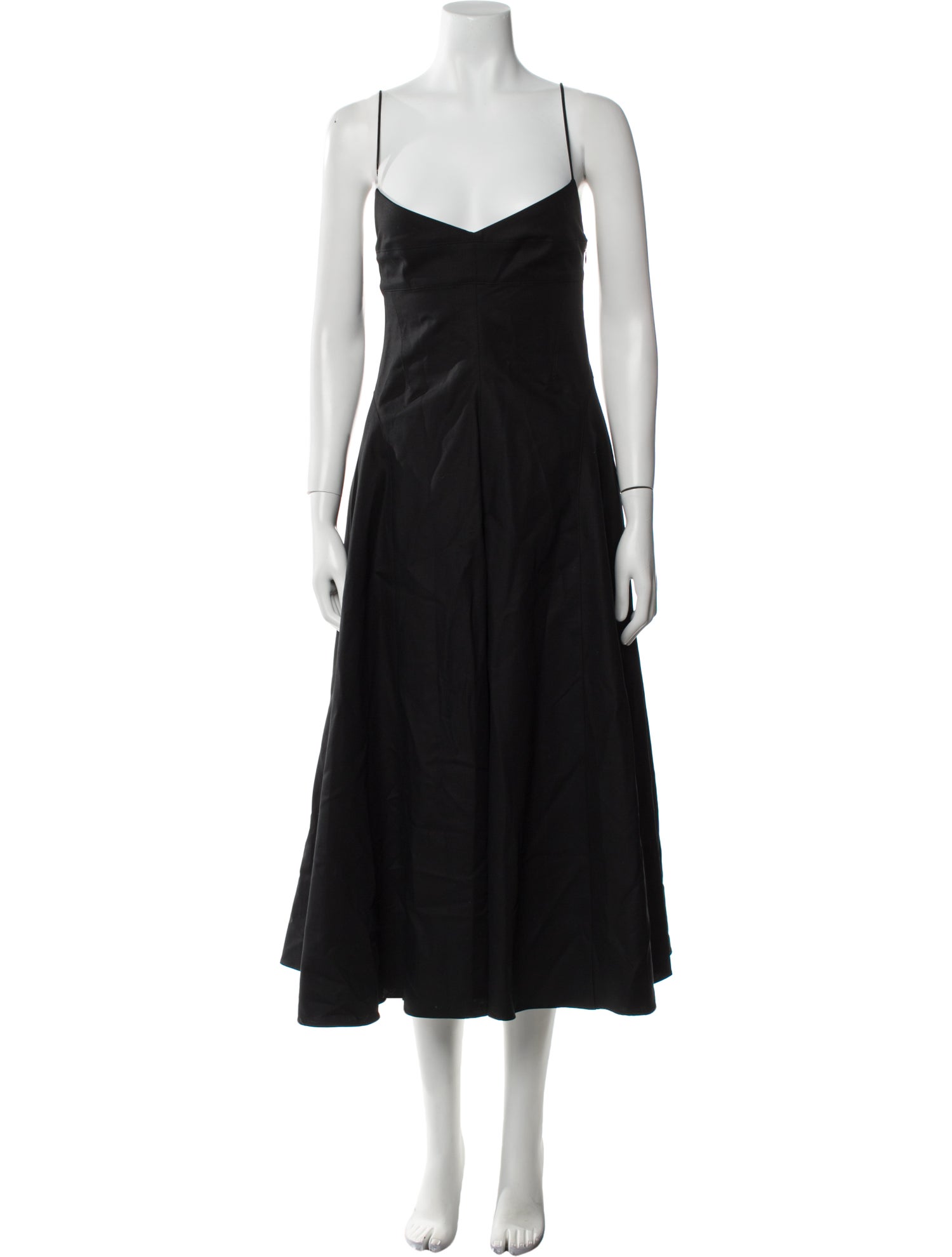 La Ligne V-Neck Midi Length Dress w/ Tags