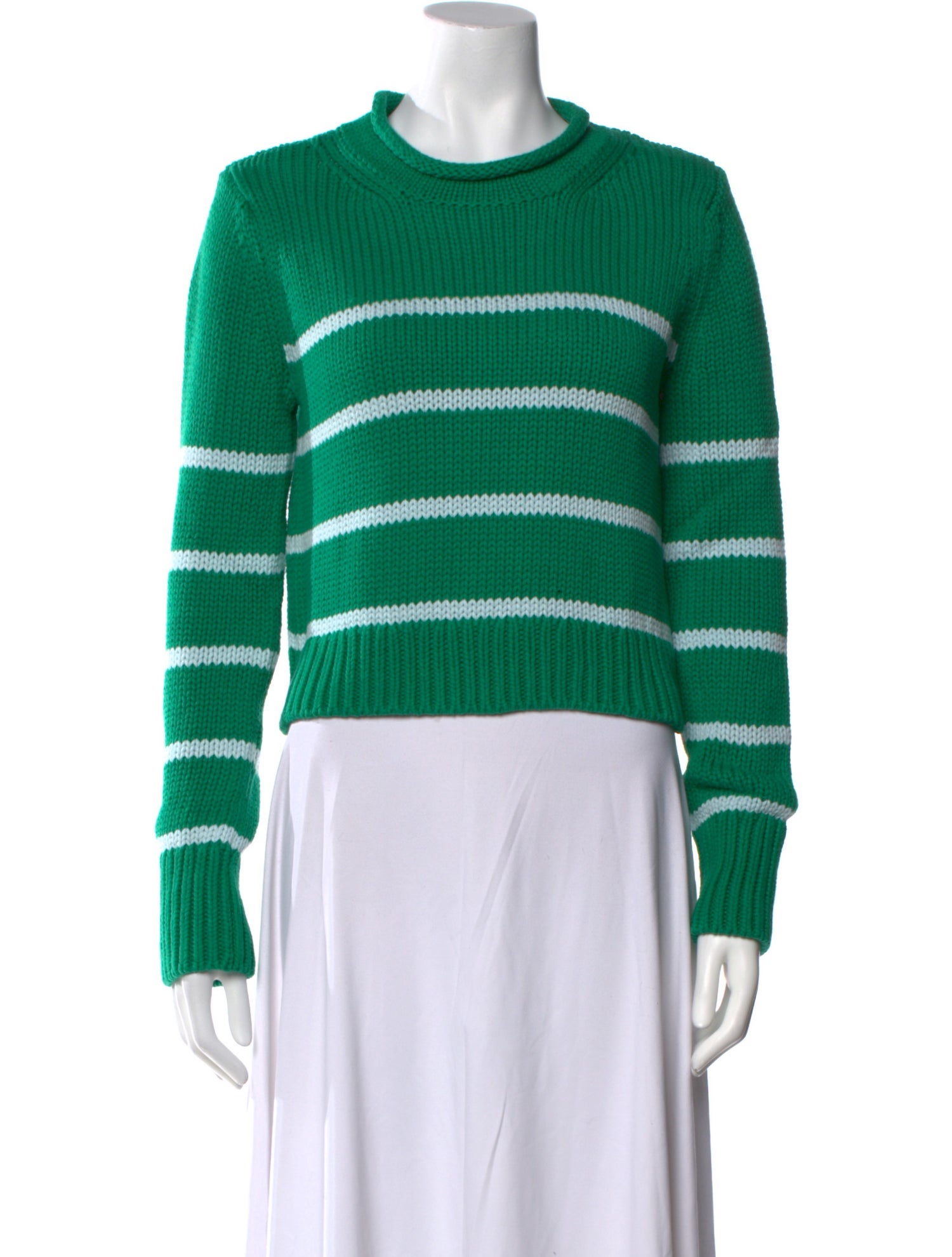 La Ligne Striped Crew Neck Sweater