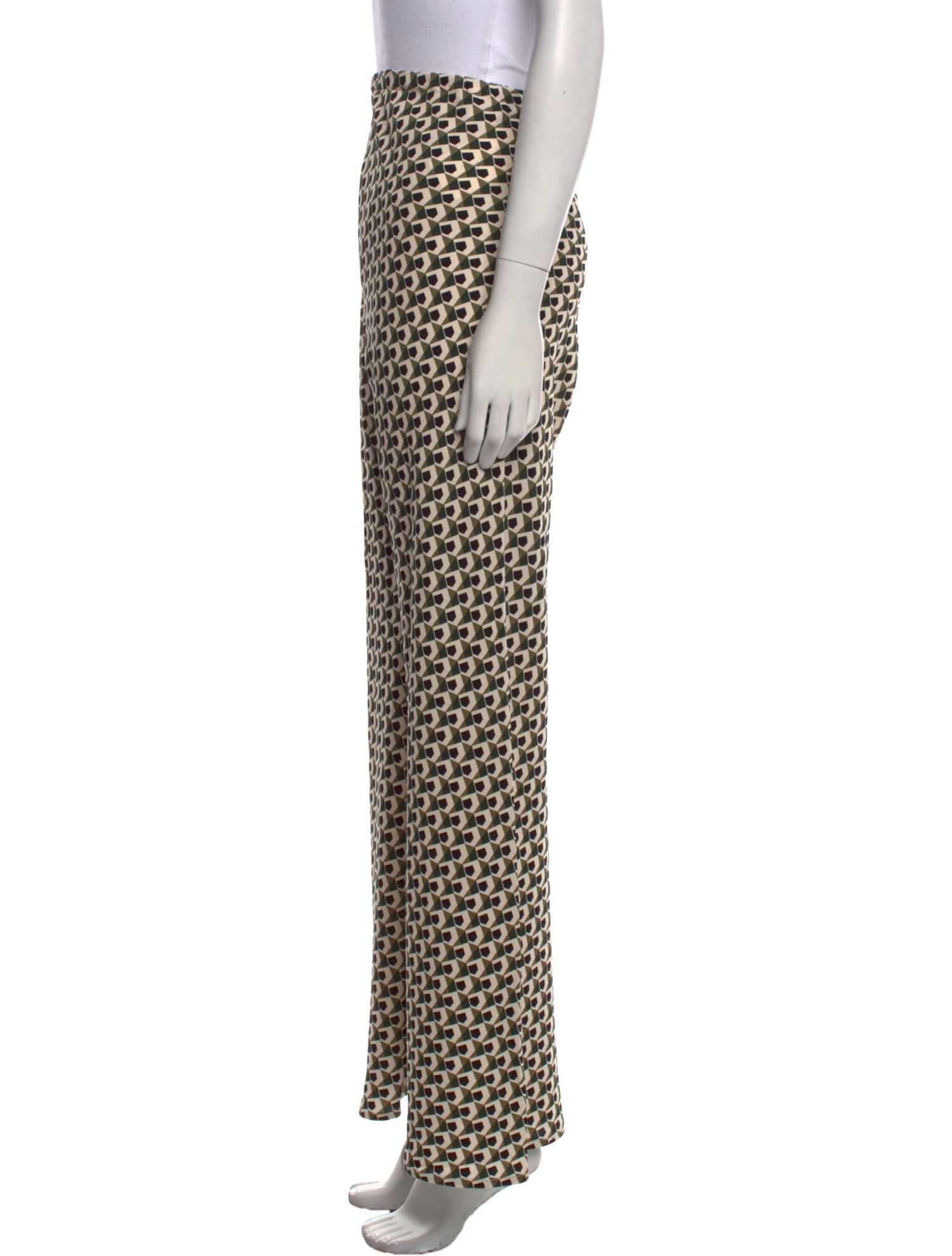 La Ligne Printed Wide Leg Pants