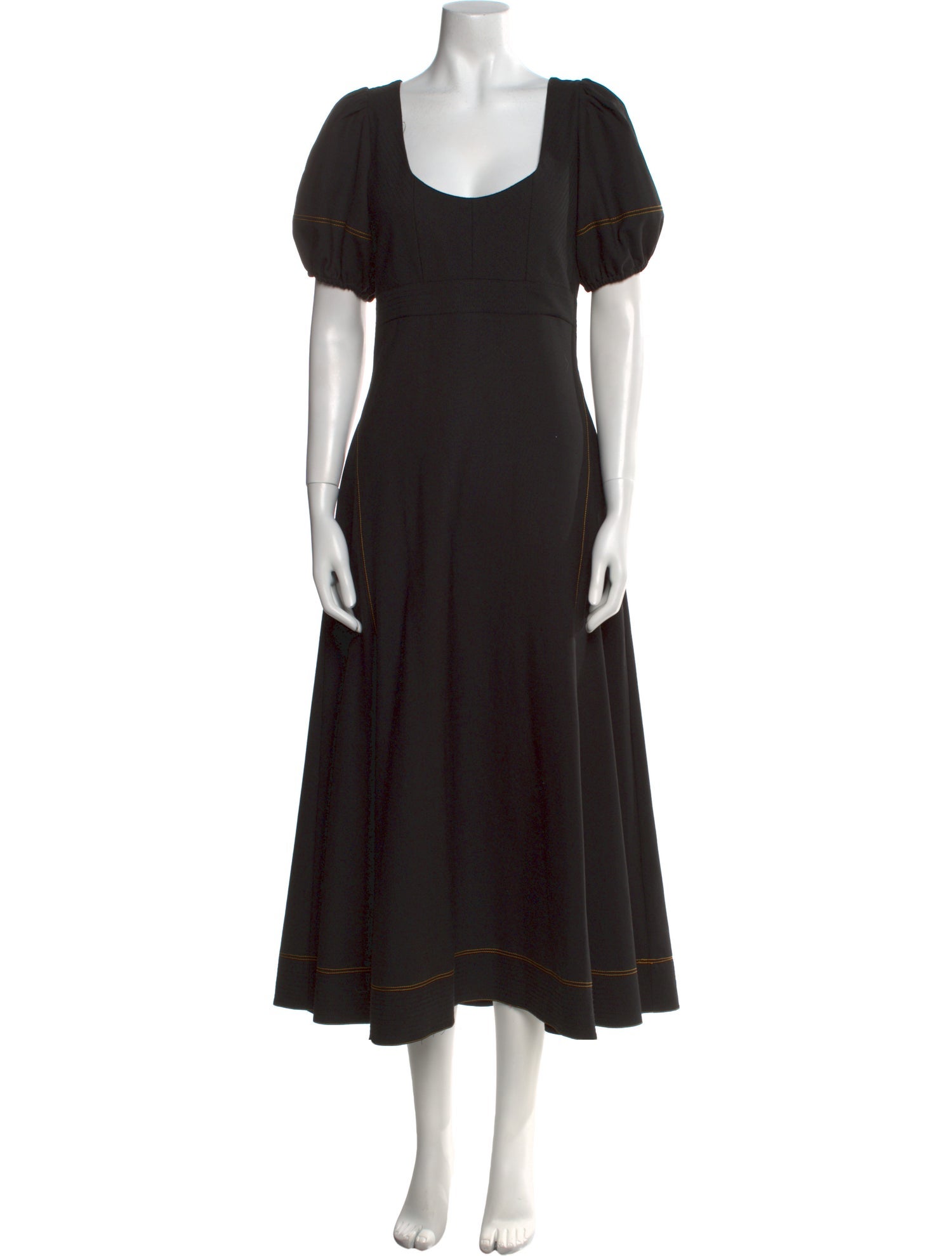 La Ligne Scoop Neck Long Dress