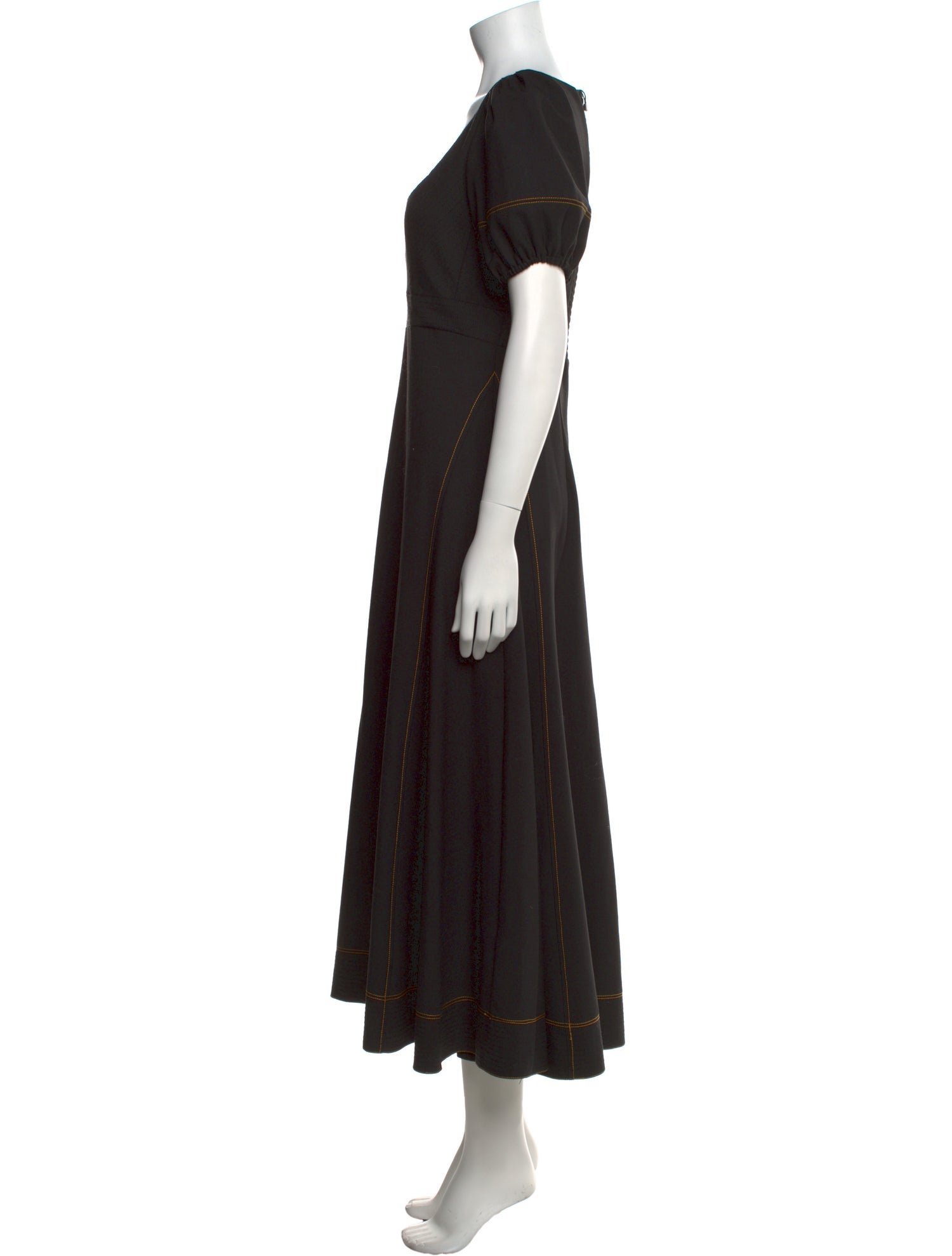 La Ligne Scoop Neck Long Dress