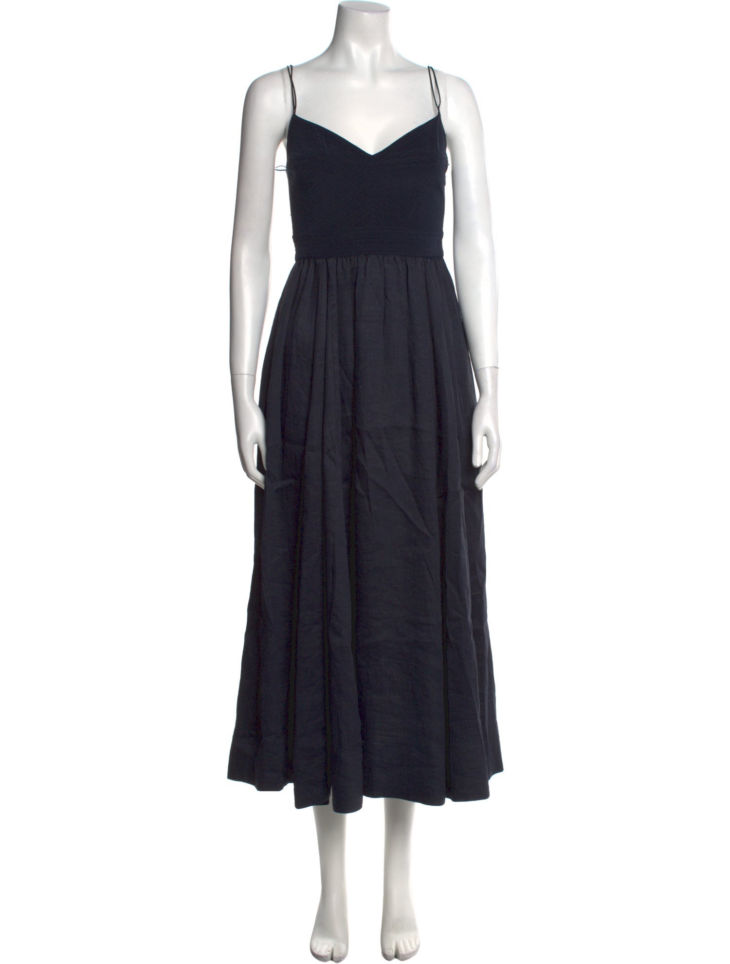 La Ligne Linen Long Dress