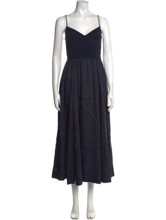 La Ligne Linen Long Dress