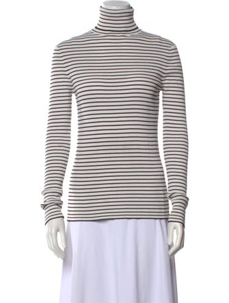 La Ligne Striped Turtleneck Top