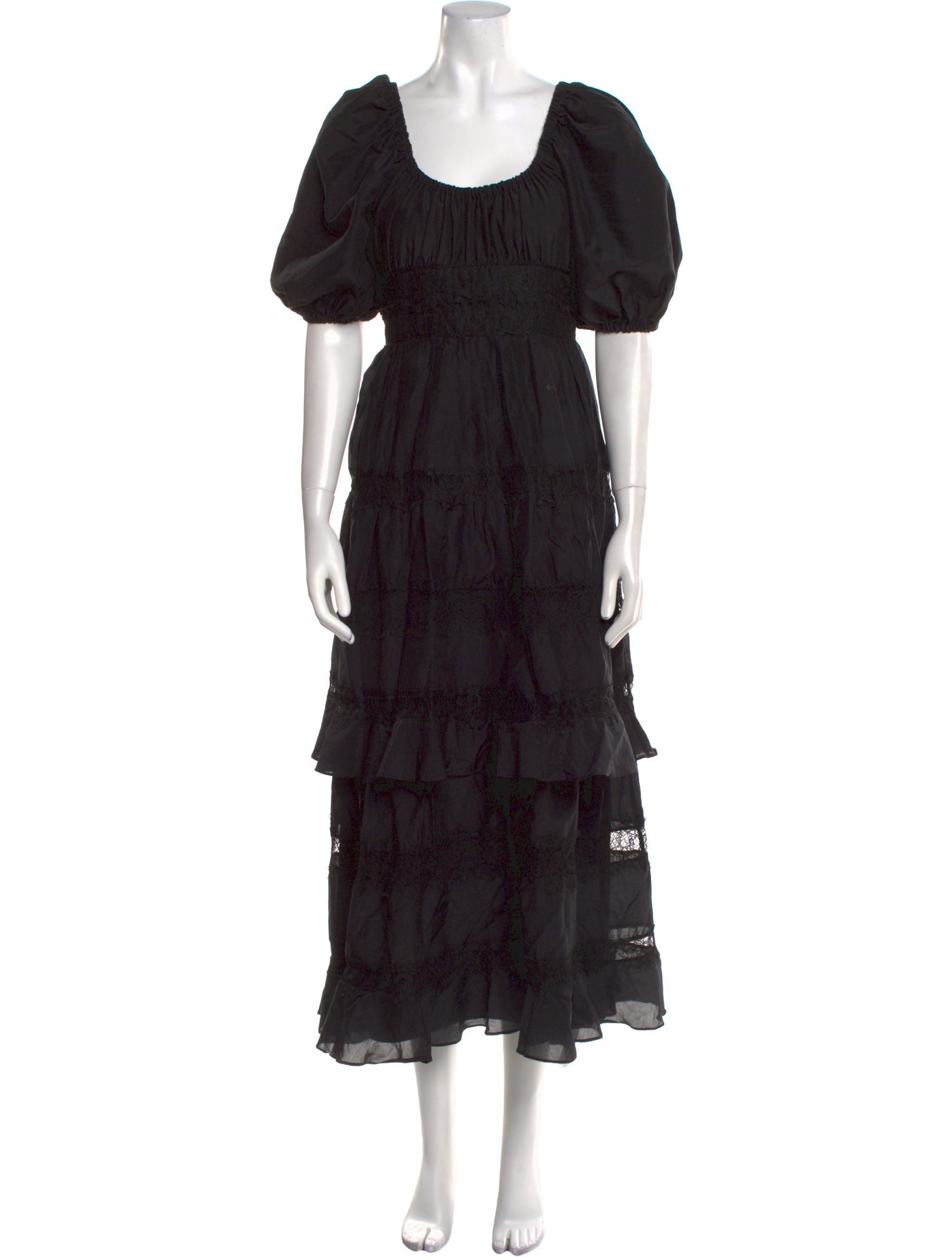 La Ligne Scoop Neck Long Dress