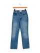 La Ligne Mid-Rise Straight Leg Jeans