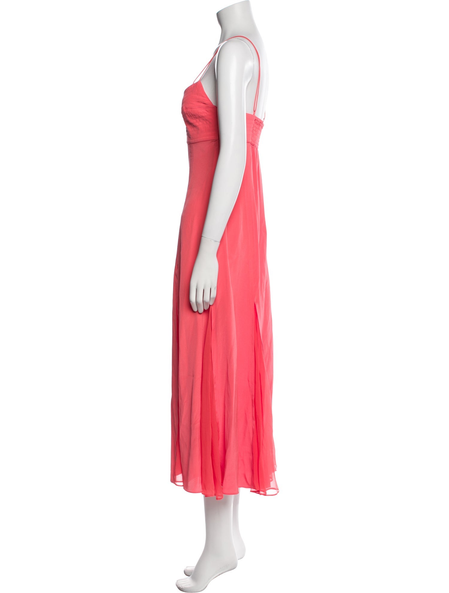 La Ligne Silk Midi Length Dress