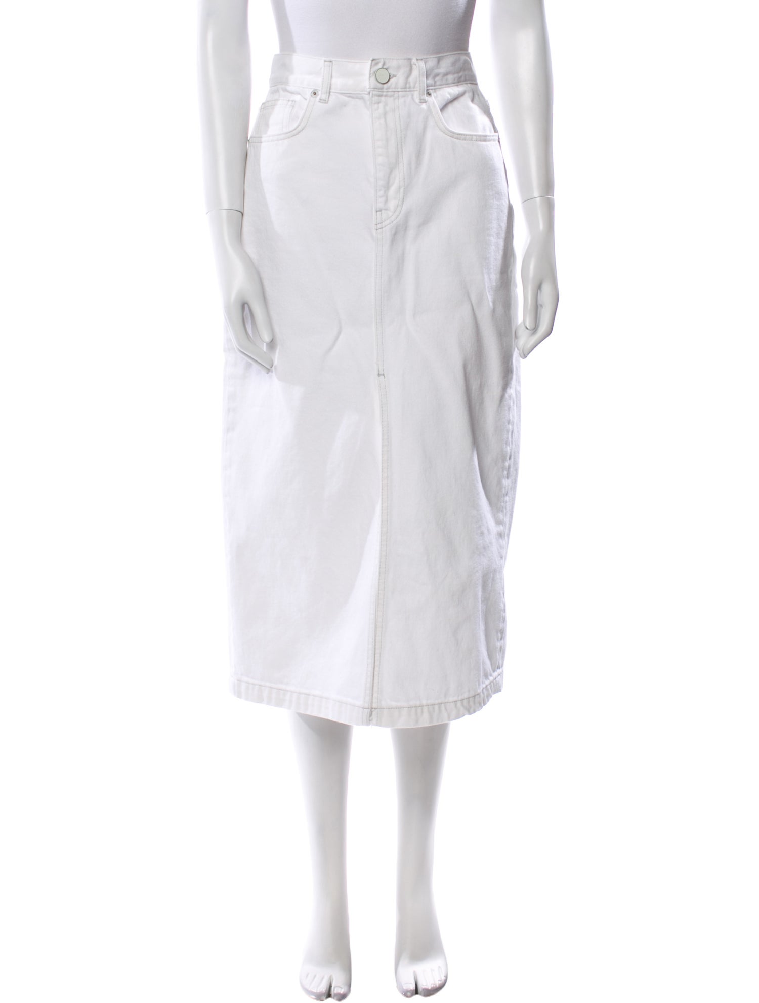 La Ligne Midi Length Skirt