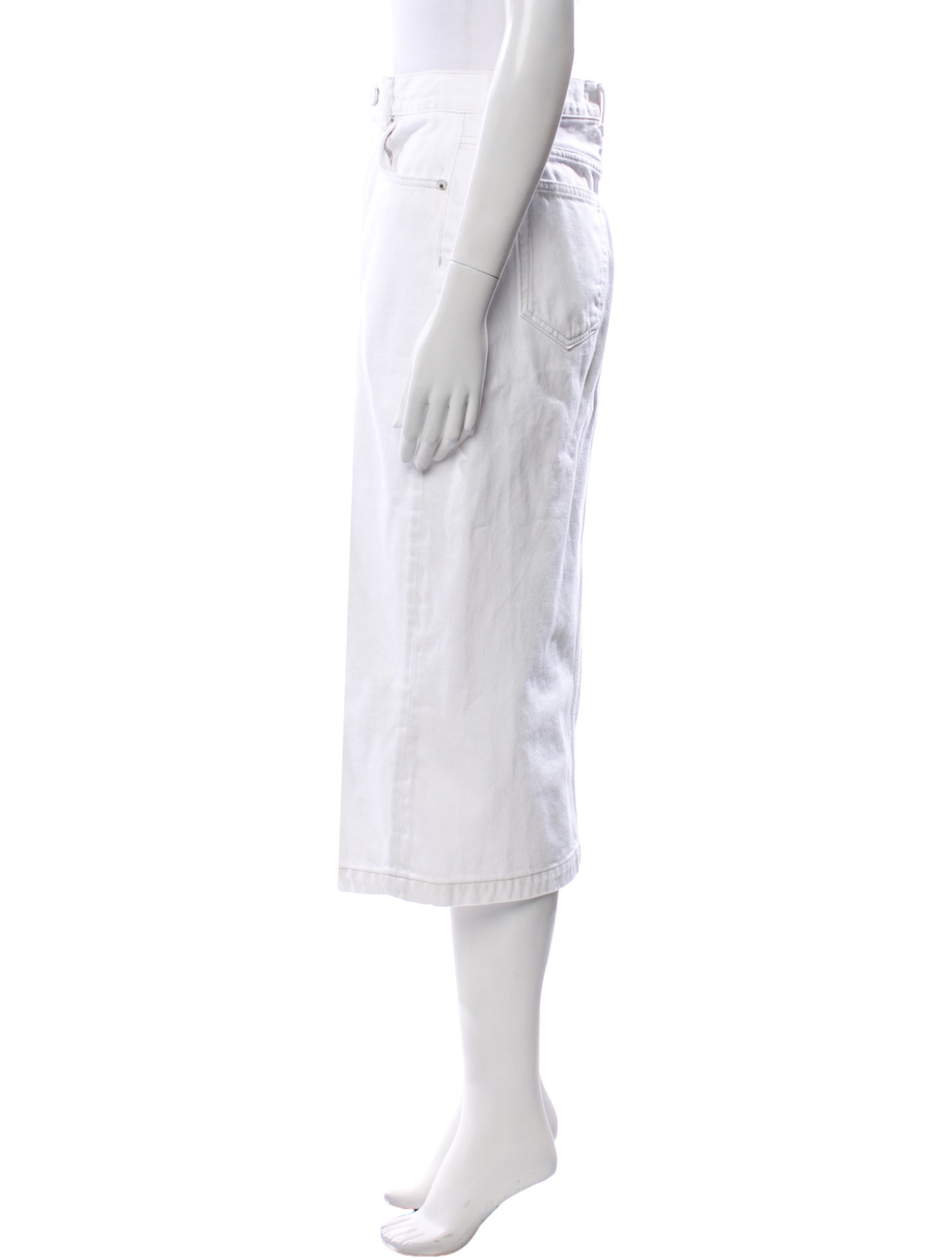 La Ligne Midi Length Skirt