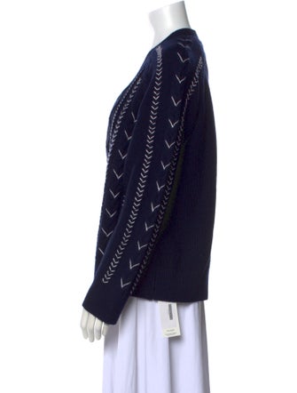 La Ligne Merino Wool V-Neck Sweater