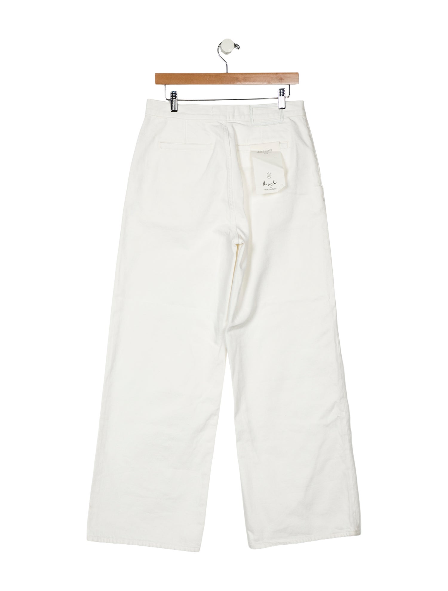 La Ligne High-Rise Wide Leg Jeans