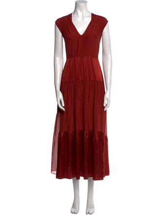 La Ligne Silk Long Dress