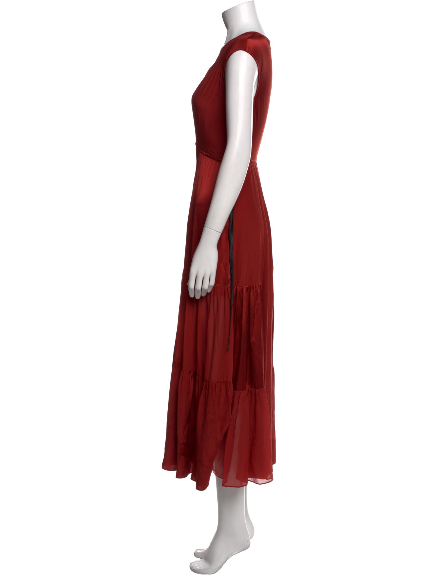 La Ligne Silk Long Dress