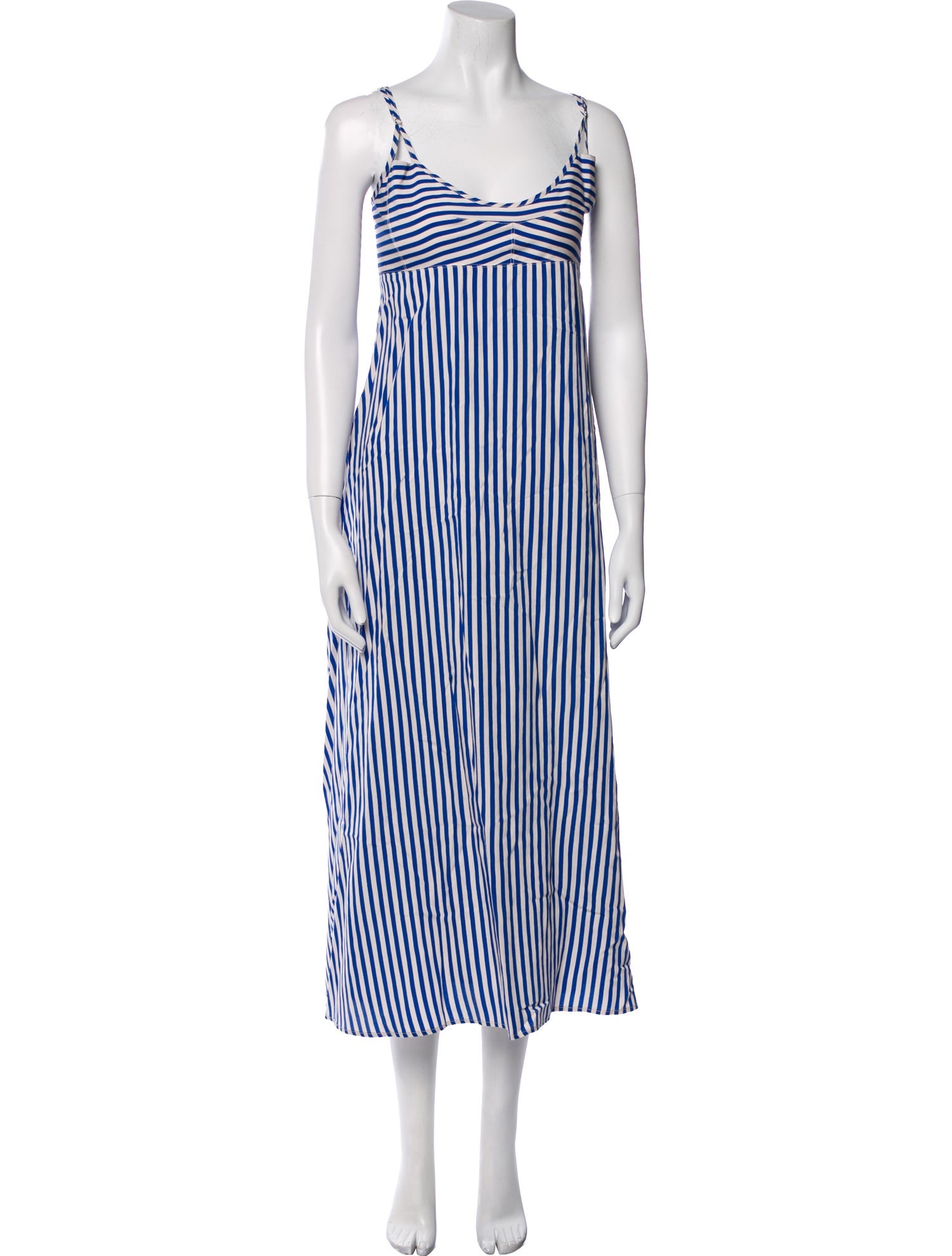 La Ligne Striped Long Dress