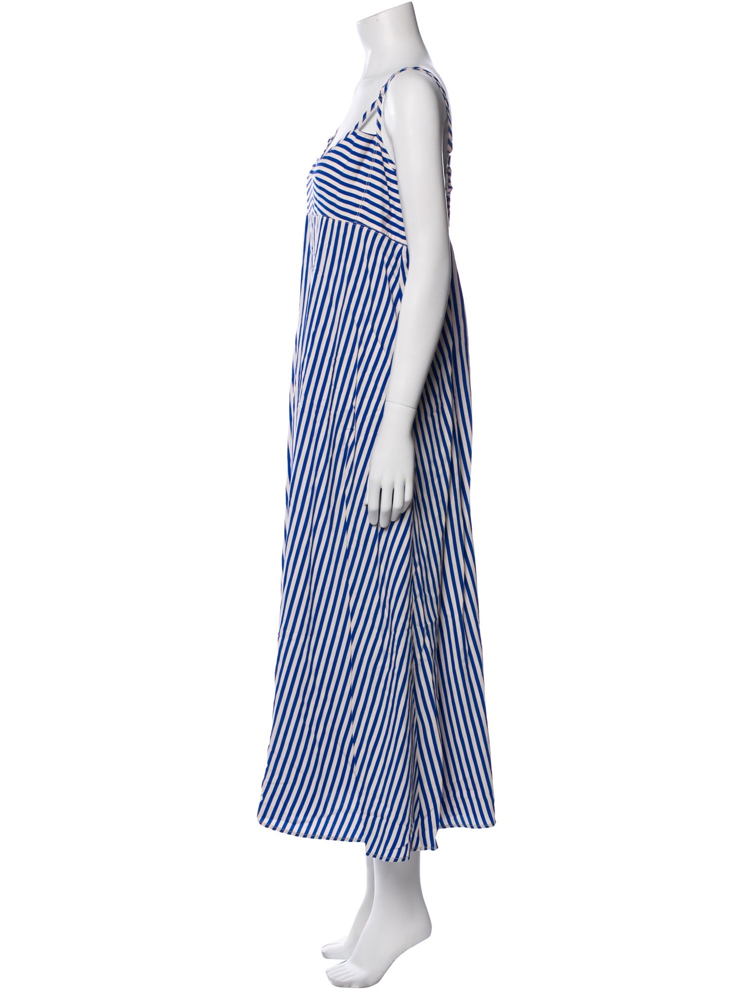 La Ligne Striped Long Dress