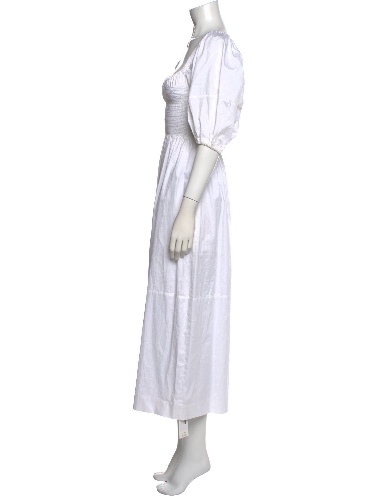 La Ligne Square Neckline Long Dress