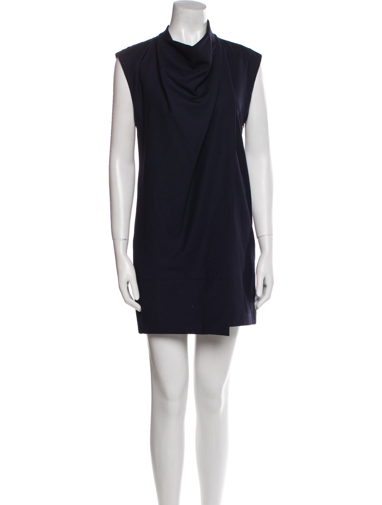 La Ligne Cowl Neck Mini Dress