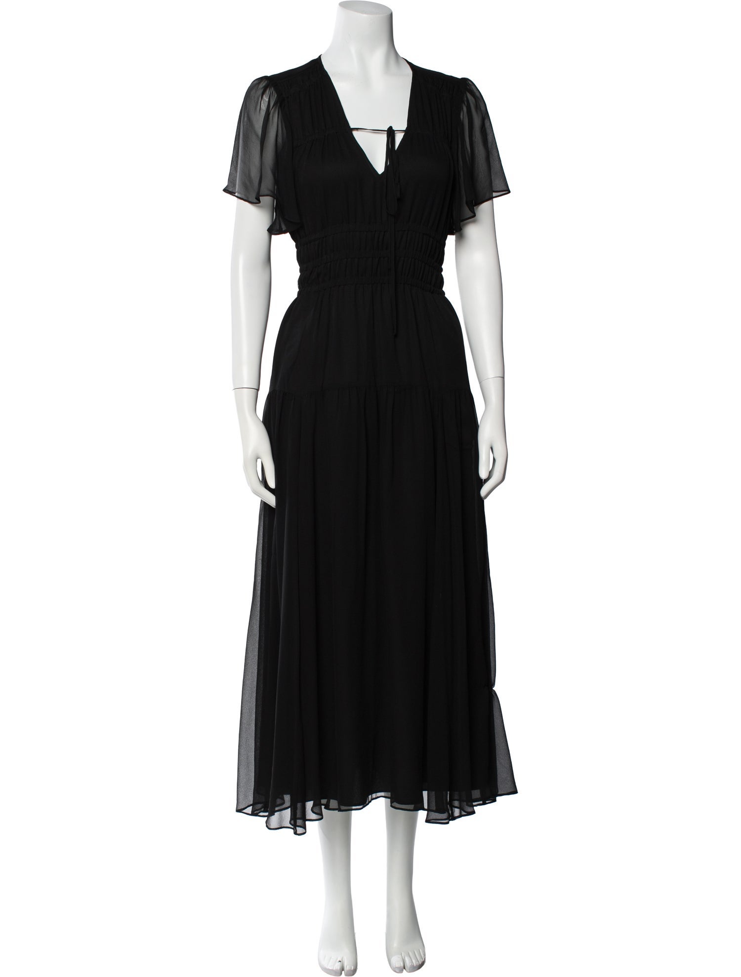 La Ligne Silk Long Dress