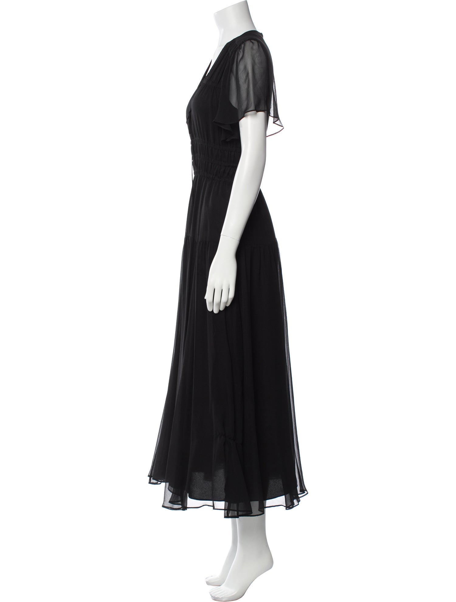 La Ligne Silk Long Dress